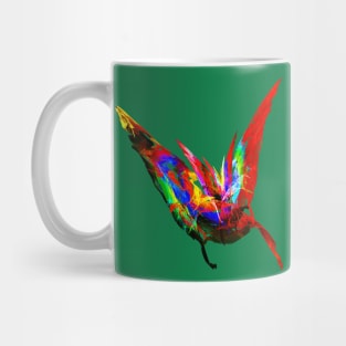 Line Drawings - Butterfly Flying Mug